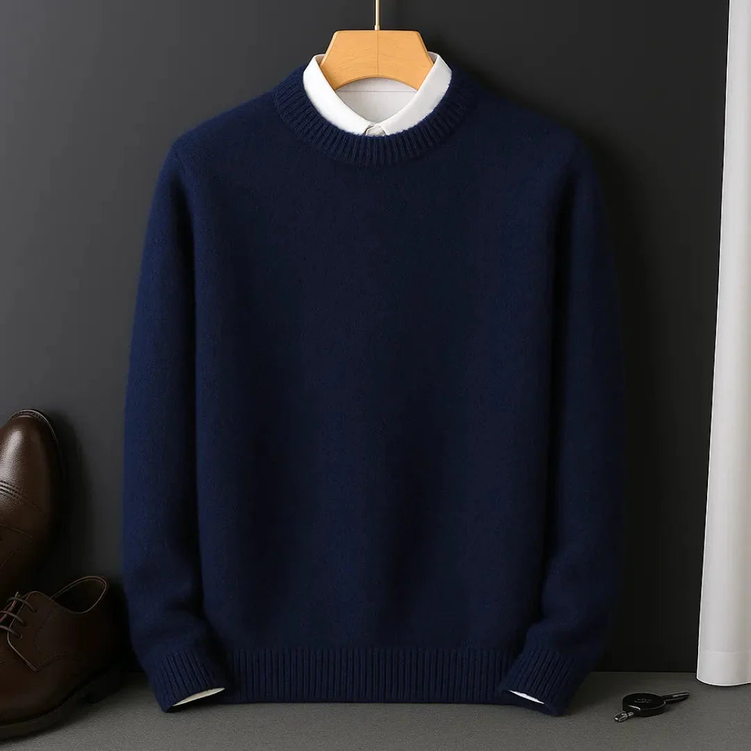 Men's Classic Crew-Neck Knit Sweater original product image
