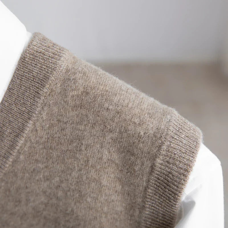 Rinaldo | Men's V-Neck Knitted Sweater Vest