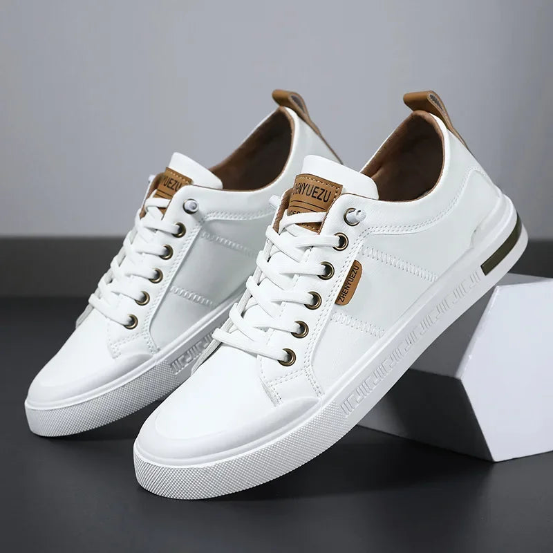 Emilio | Men's Two-Tone Low-Top Lace-Up Sneakers