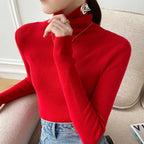 Lucrezia | Women's Classic High-Neck Knitted Jumper