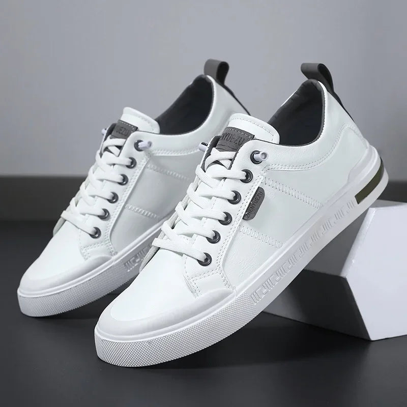 Emilio | Men's Two-Tone Low-Top Lace-Up Sneakers