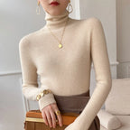 Lucrezia | Women's Classic High-Neck Knitted Jumper