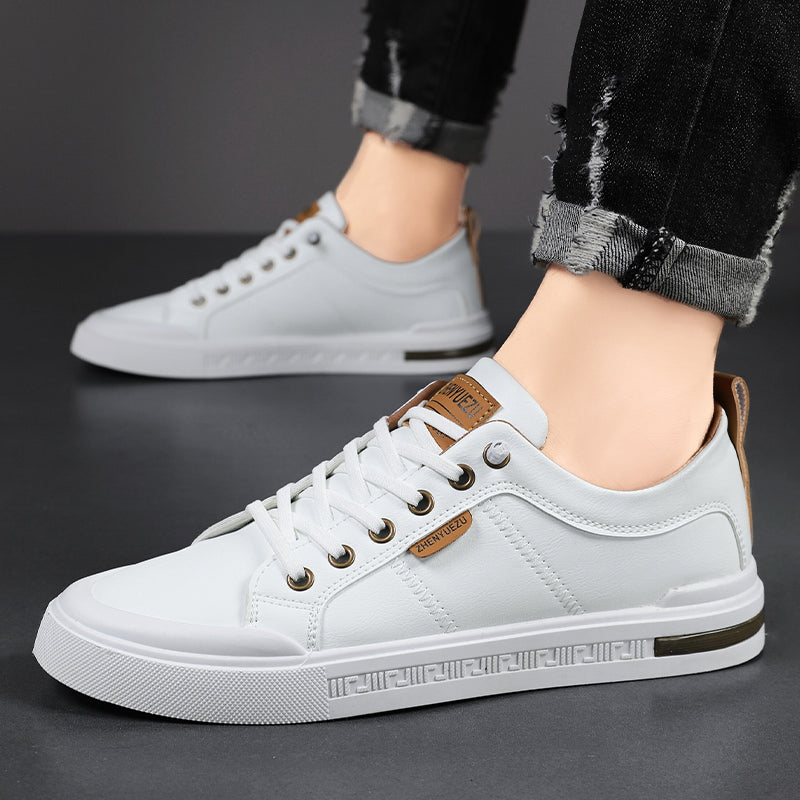 Emilio | Men's Two-Tone Low-Top Lace-Up Sneakers