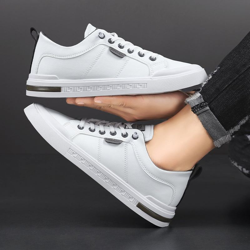 Emilio | Men's Two-Tone Low-Top Lace-Up Sneakers