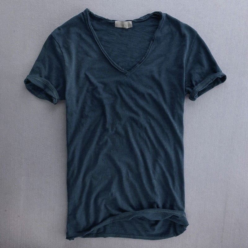 Men's Slim-Fit V-Neck Everyday T-Shirt original photo 5