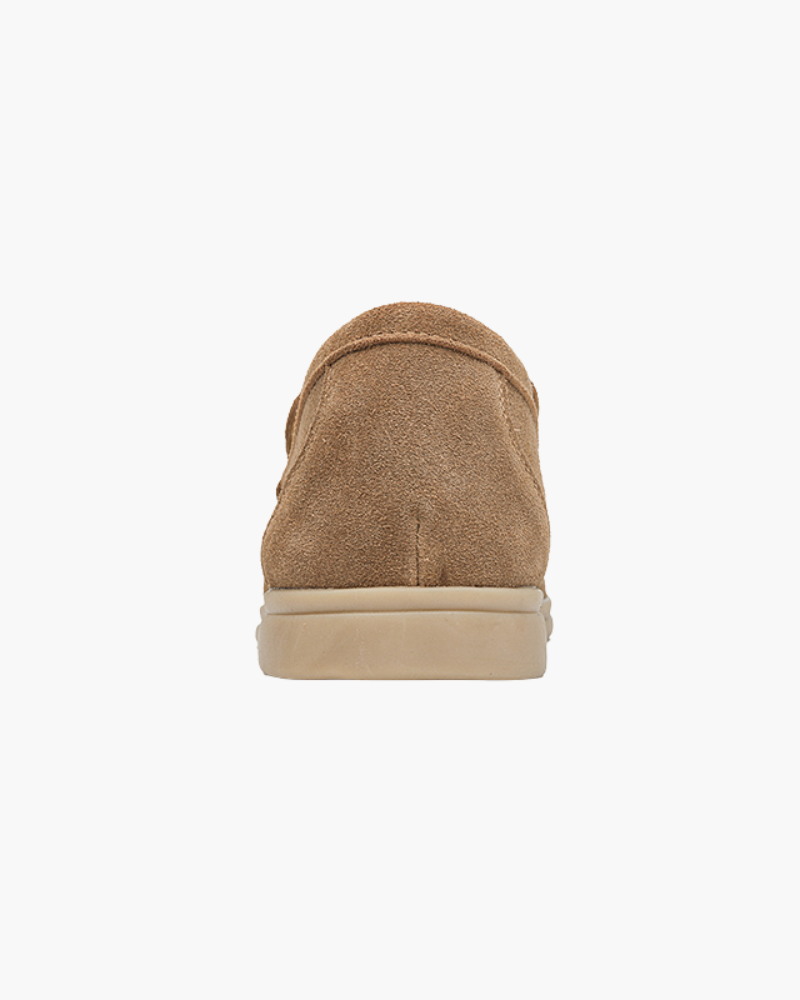 Men's Suede-Look Slip-On Loafers source product photo