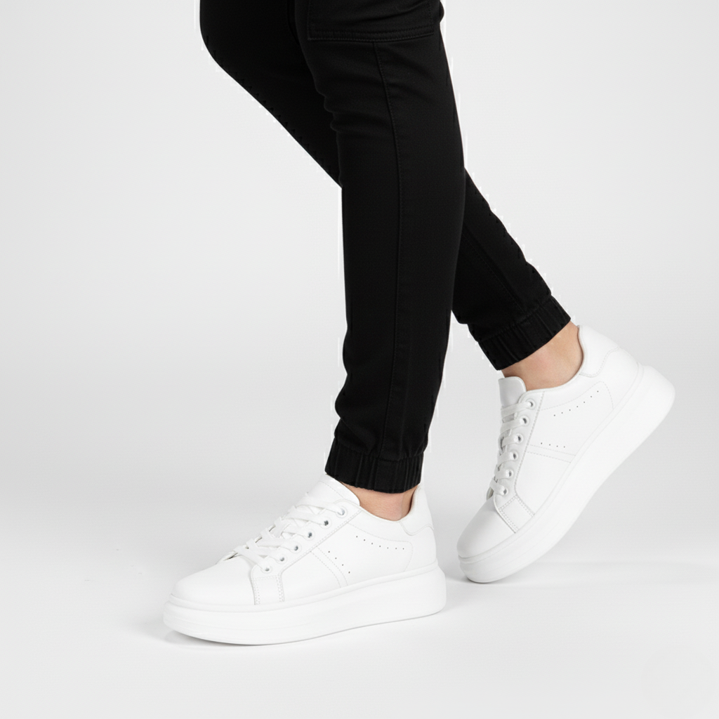 Tiziano | Men's Minimalist Internal-Lift Casual Sneakers original photo 2