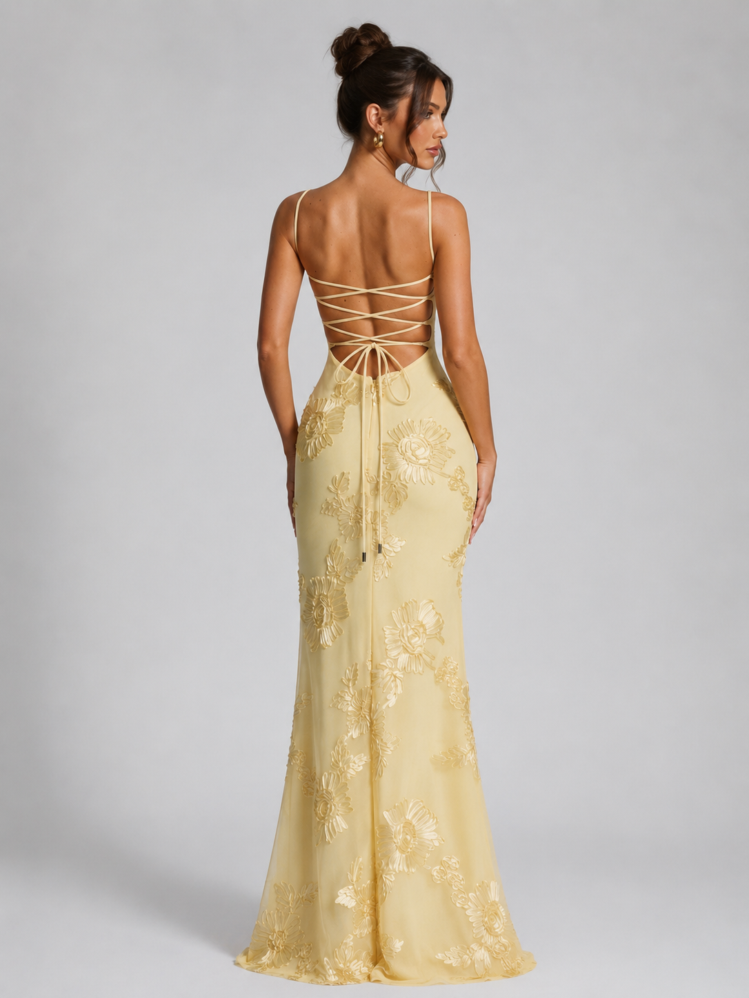 Giovanna floral embroidered maxi dress original product image