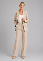 Federica | Women's Structured Blazer and High-Waisted Trousers Suit, original retailer photo 5