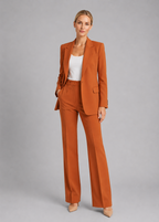 Federica | Women's Structured Blazer and High-Waisted Trousers Suit, original retailer photo 7