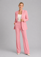 Federica | Women's Structured Blazer and High-Waisted Trousers Suit, original retailer photo 8