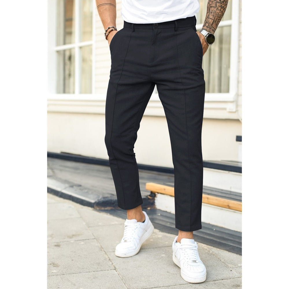 Enzo | Men's Modern-Fit Smart Tailored Trousers – original product photo 2