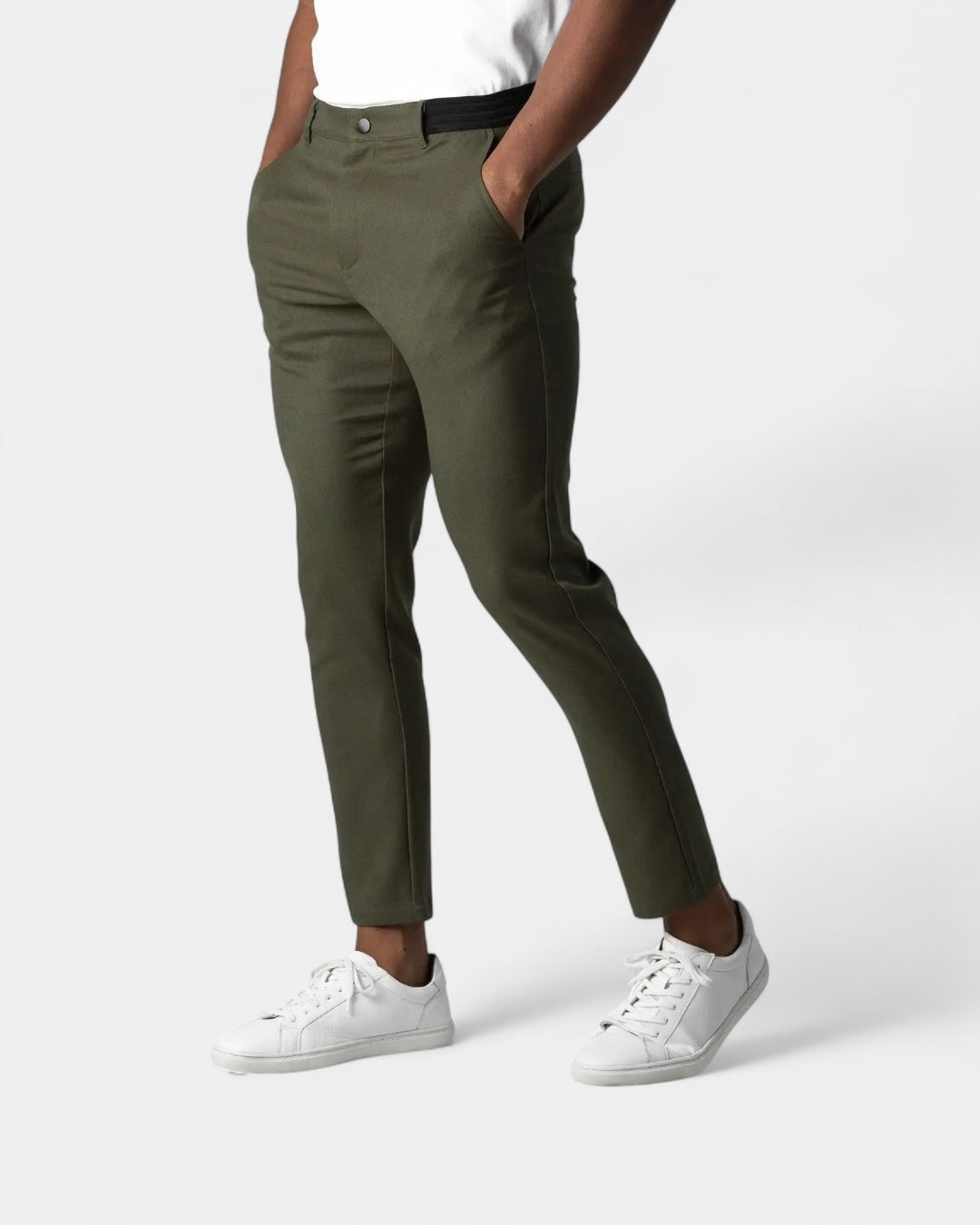 Alessandro men's tapered smart casual trousers original product image