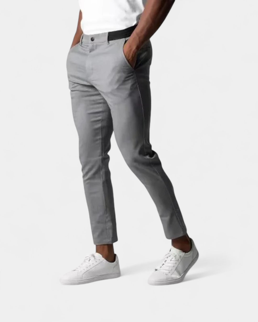 Alessandro men's tapered smart casual trousers original product image