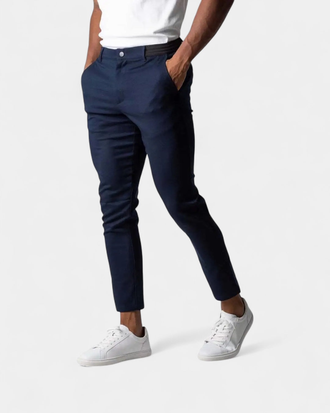 Alessandro men's tapered smart casual trousers original product image