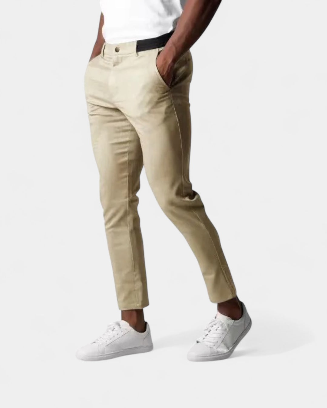 Alessandro men's tapered smart casual trousers original product image