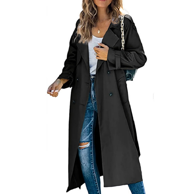 Ottavia | Women's Long Classic Trench Coat