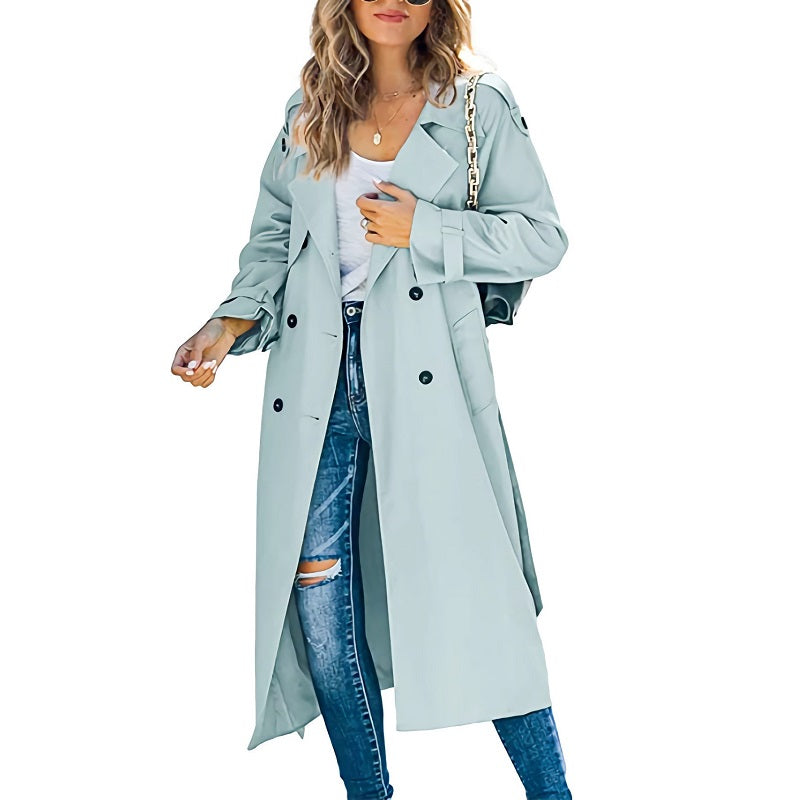 Ottavia | Women's Long Classic Trench Coat