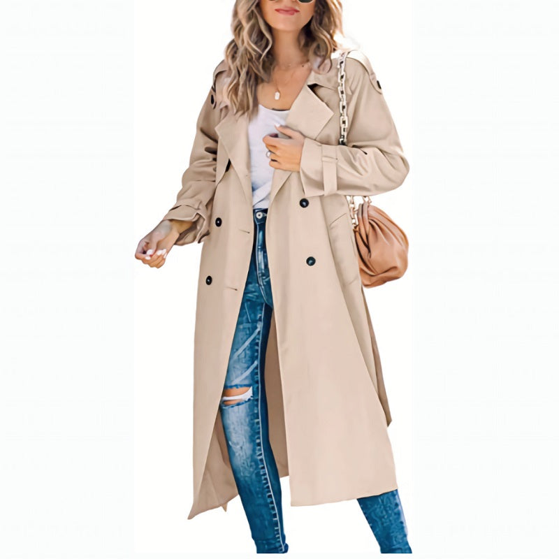 Ottavia | Women's Long Classic Trench Coat