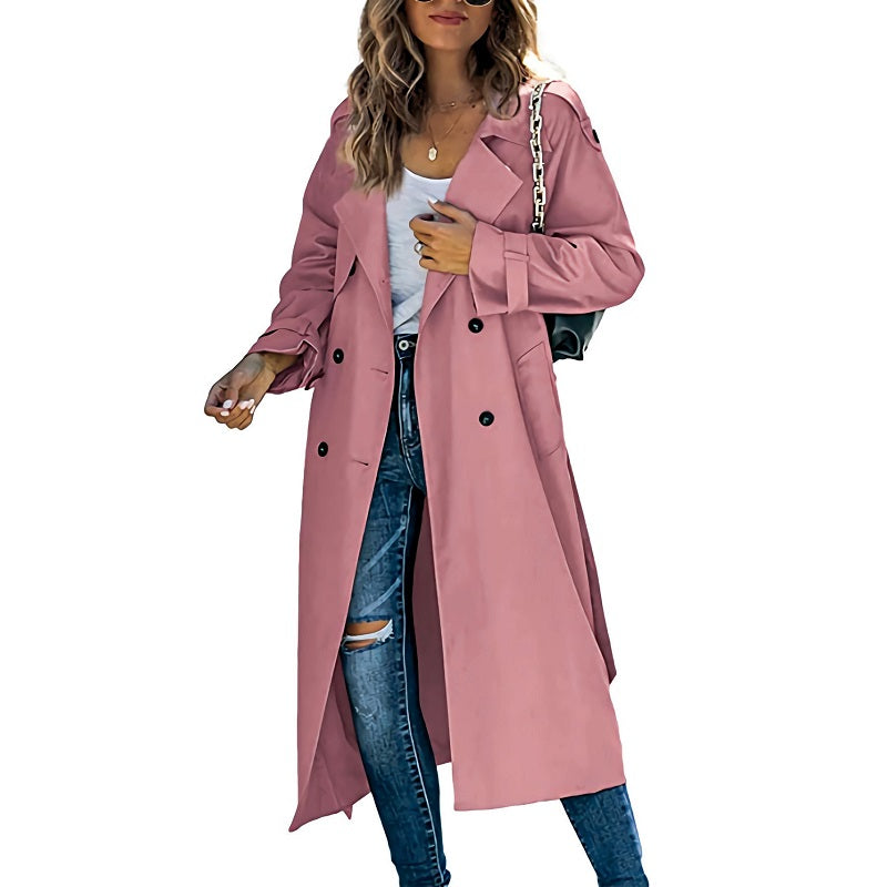 Ottavia | Women's Long Classic Trench Coat