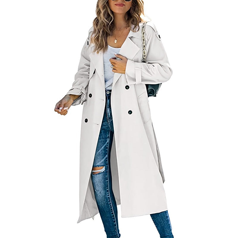 Ottavia | Women's Long Classic Trench Coat