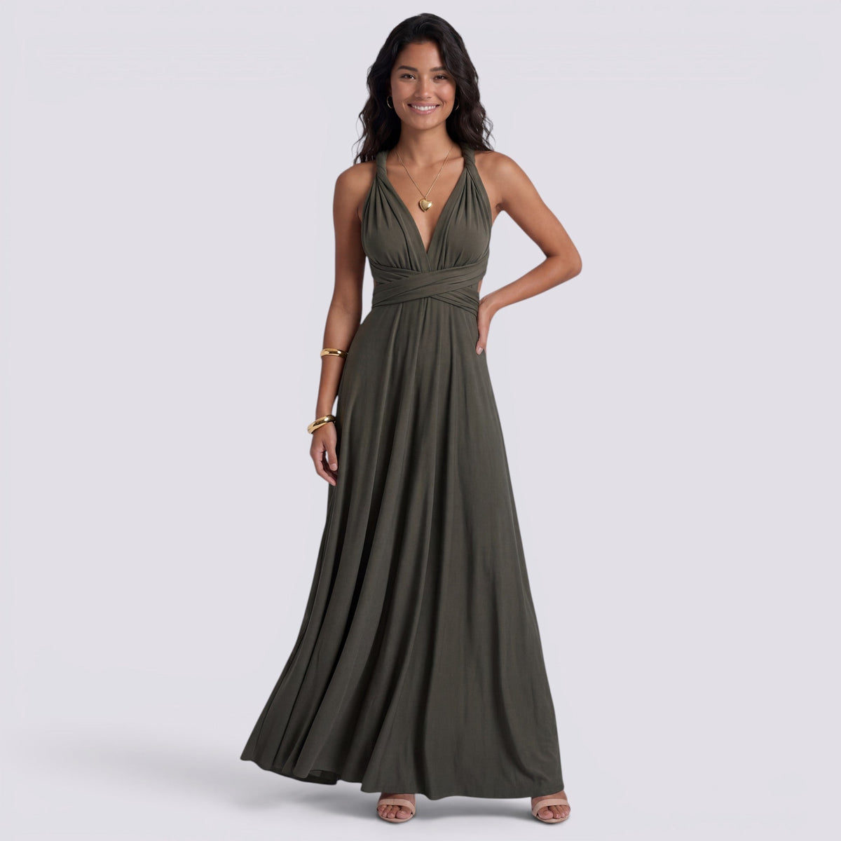 Women's Multiway Flowing Formal Maxi Dress original product photo