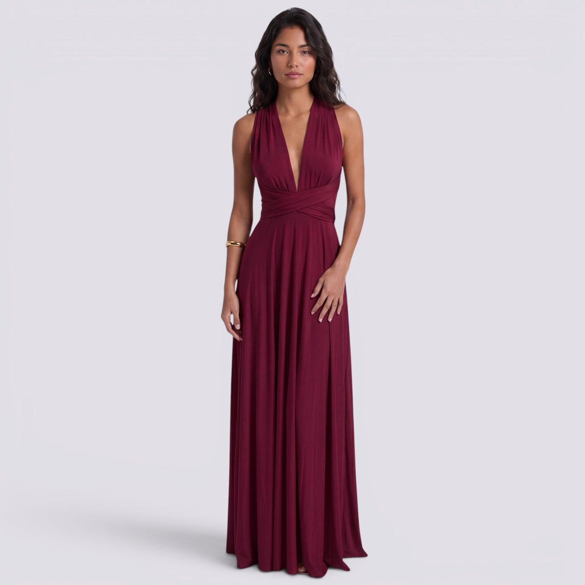 Women's Multiway Flowing Formal Maxi Dress original product photo