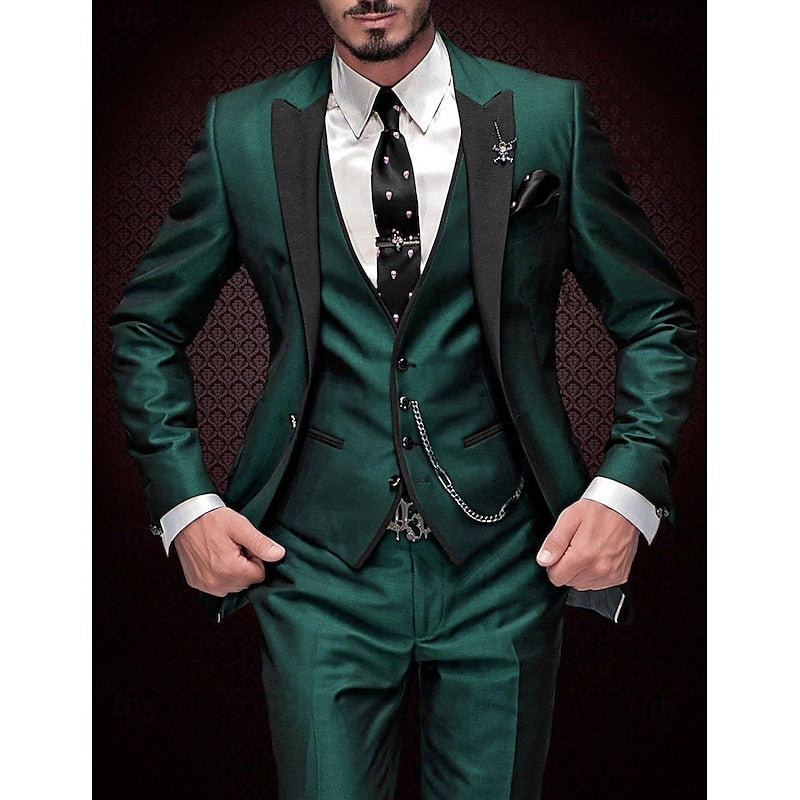 Fiorenzo Men's Tailored Three-Piece Occasion Suit product view