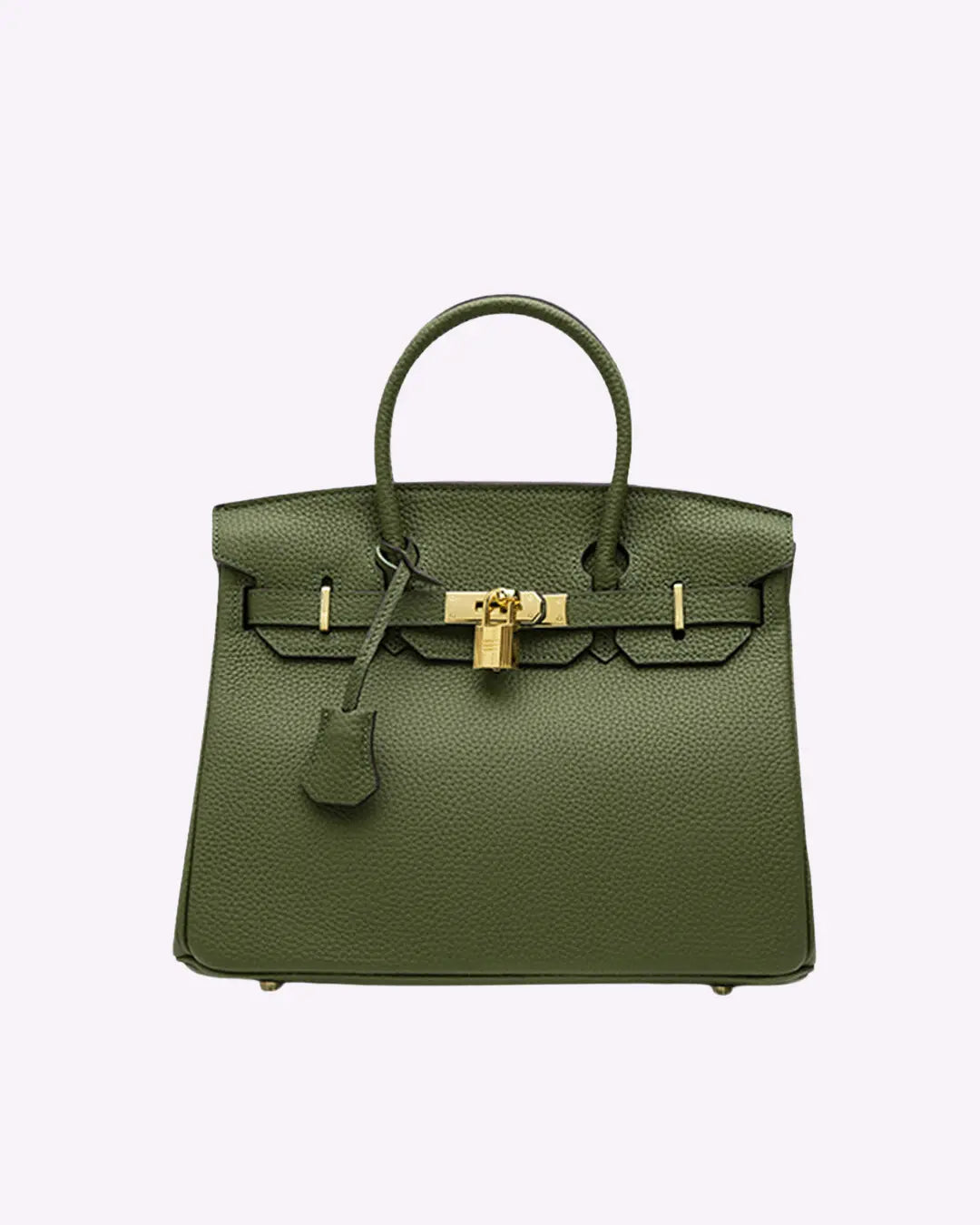 Women's Structured Everyday Handbag with Metal Details original photo 3