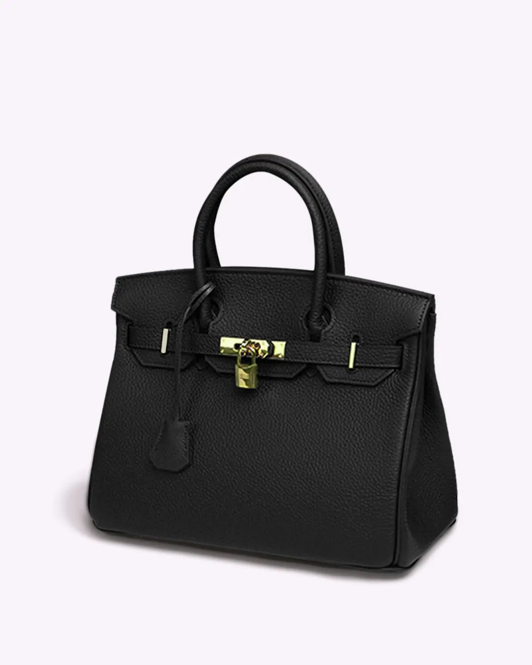 Women's Structured Everyday Handbag with Metal Details original photo 2