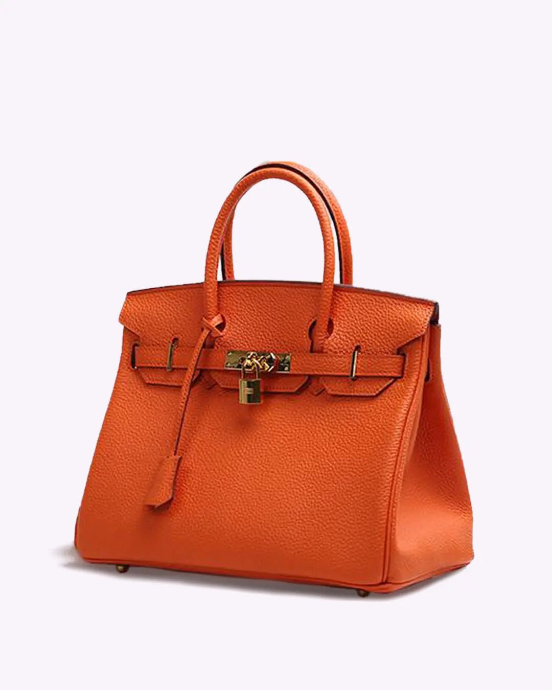 Women's Structured Everyday Handbag with Metal Details original photo 5