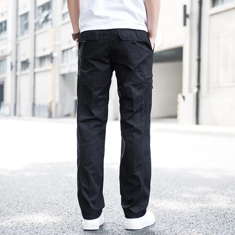 Fausto | Men's Everyday Multi-Pocket Cargo Trousers