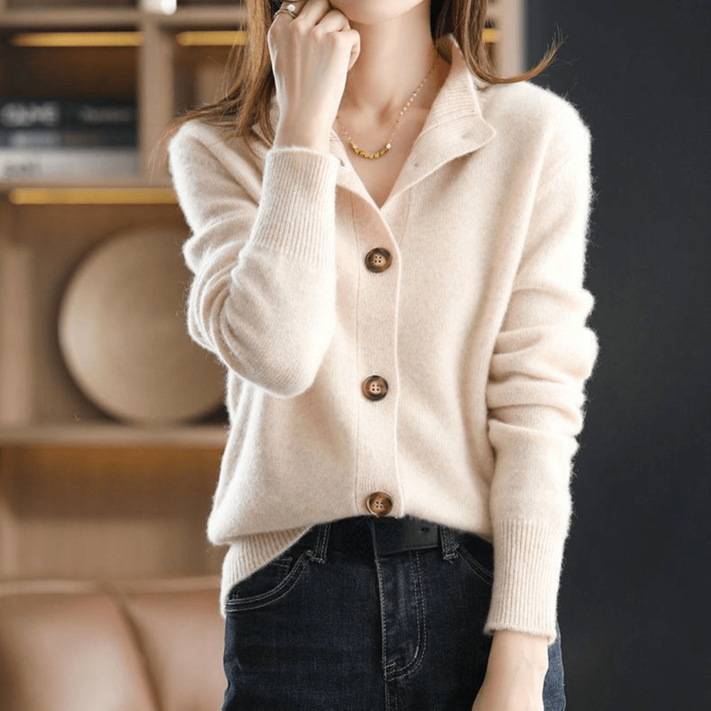 Eufemia Women's Relaxed Everyday Knit Cardigan original photo