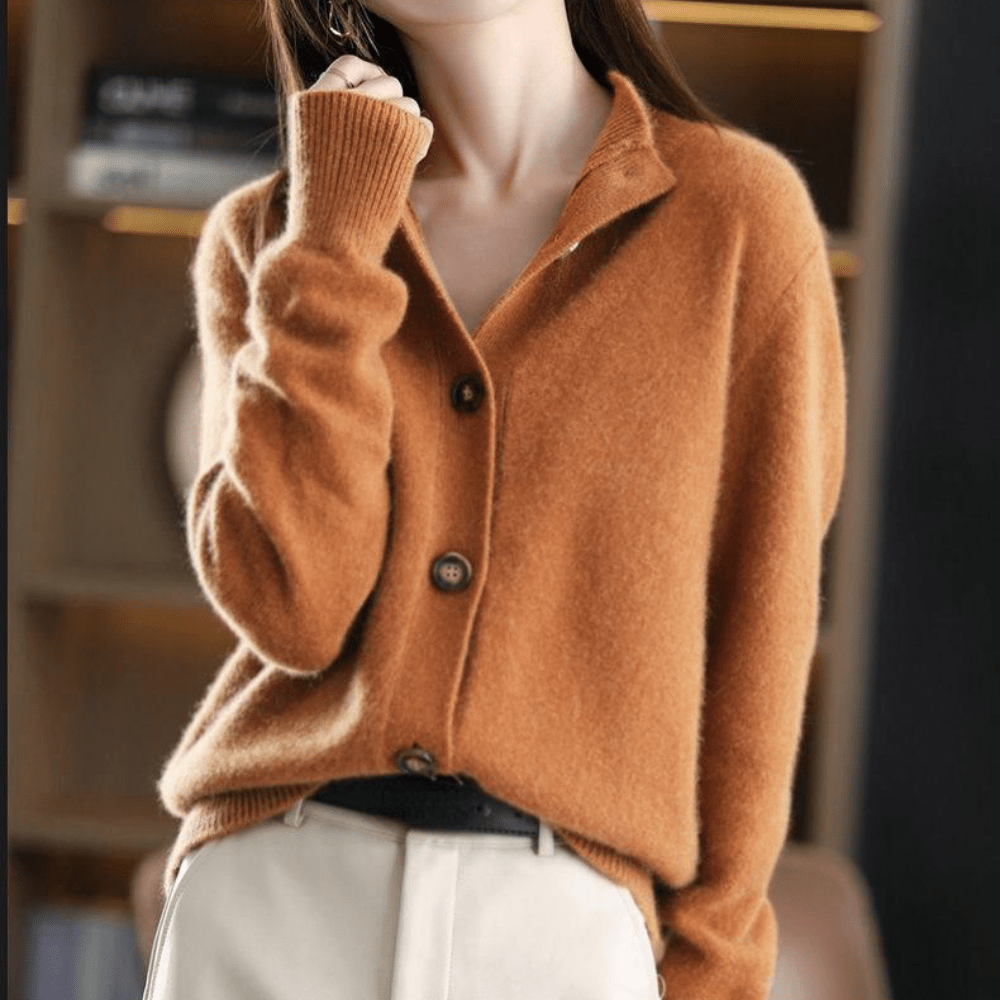 Eufemia Women's Relaxed Everyday Knit Cardigan original photo