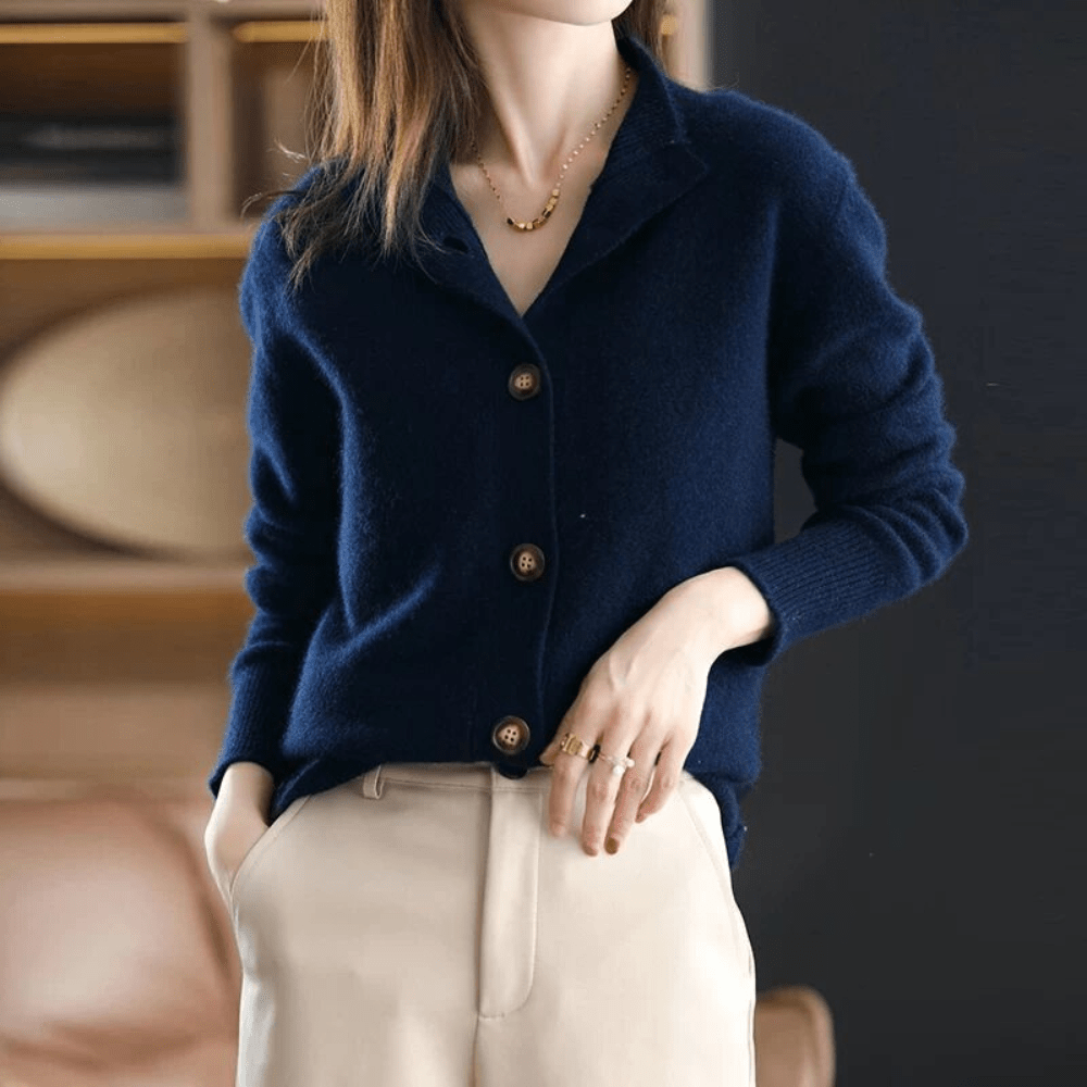 Eufemia Women's Relaxed Everyday Knit Cardigan original photo