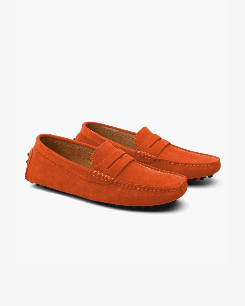 Sergio | Men's Classic Suede-Look Slip-On Loafers original photo 9
