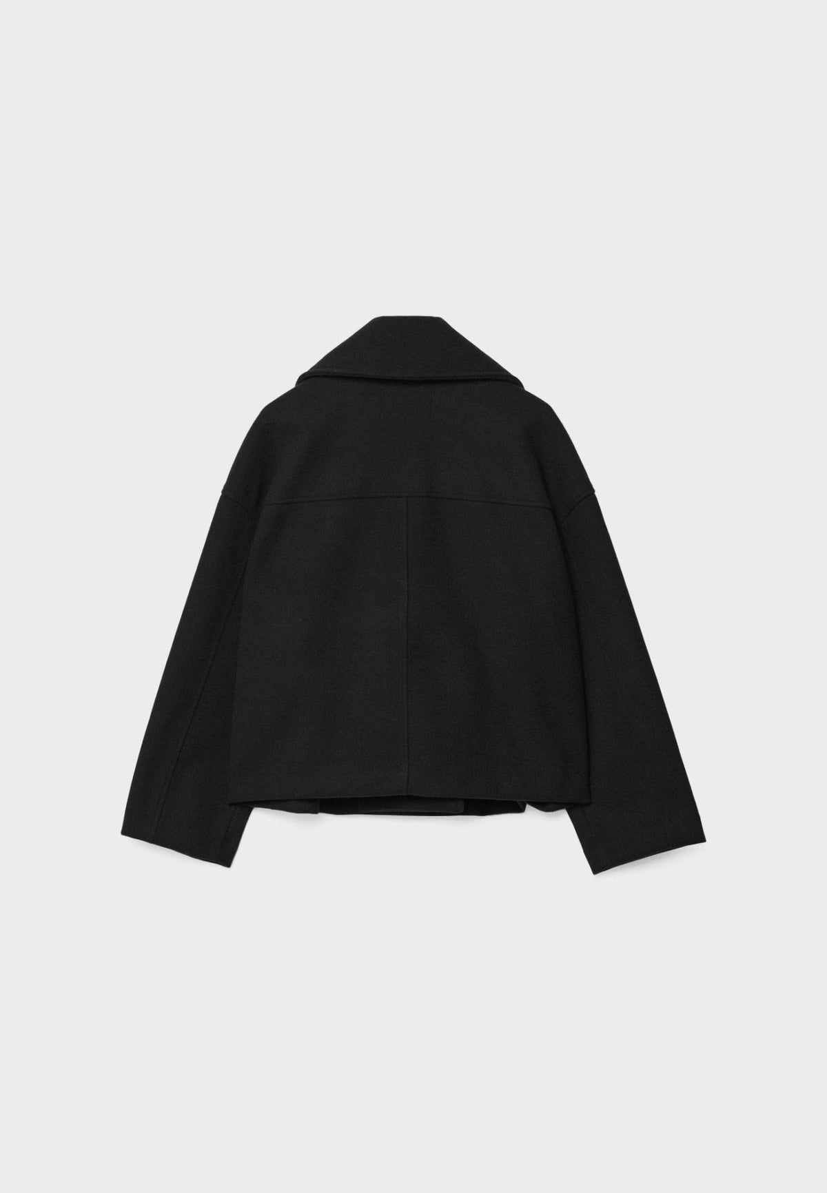 Costanza Women's Elegant Cross-Front Double-Breasted Jacket original source view