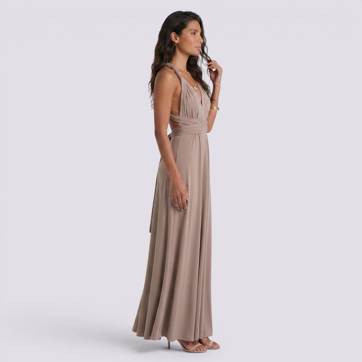 Women's Multiway Flowing Formal Maxi Dress original product photo