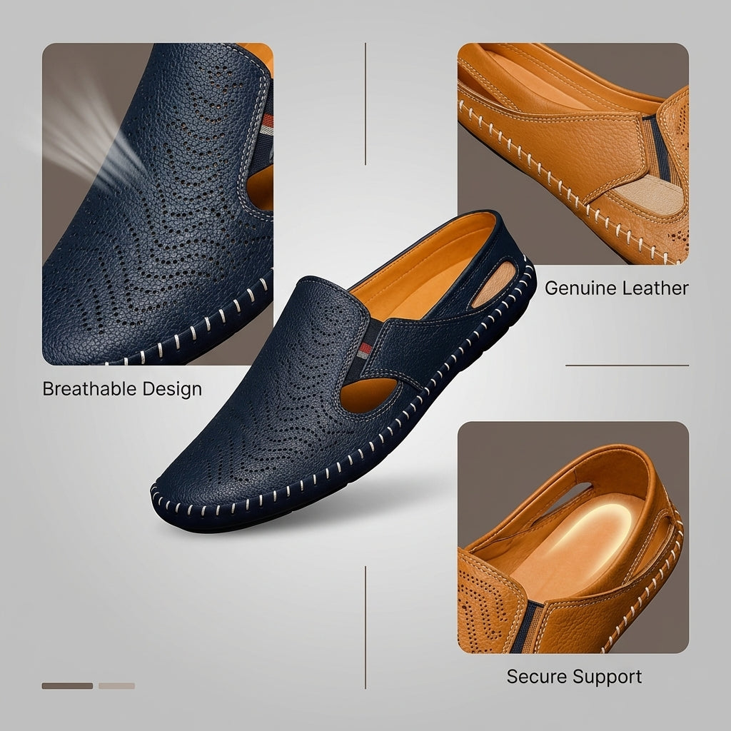 Adelmo | Men's Adjustable-Strap Casual Sandals