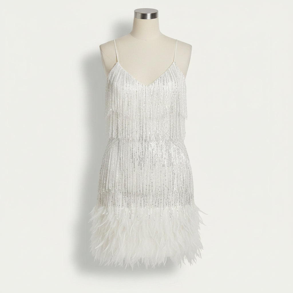 Women's Sequin Cocktail Dress with Slim Straps – original product photo 2