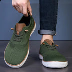 Tommaso | Scarpe da passeggio da uomo a pianta larga, in maglia, senza lacci, imbottite e ammortizzate