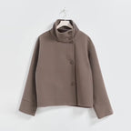 Giovanna Women's Short Double-Button Elegant Jacket original source view