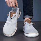 Tommaso | Scarpe da passeggio da uomo a pianta larga, in maglia, senza lacci, imbottite e ammortizzate