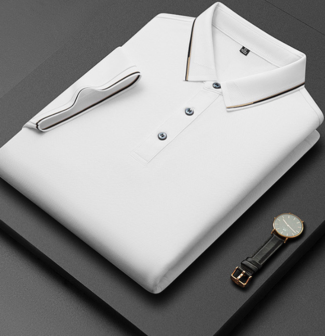 Dario men's polo shirt in White