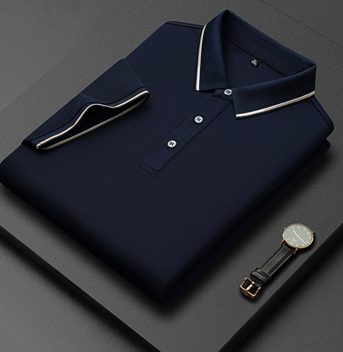 Dario men's polo shirt in Navy